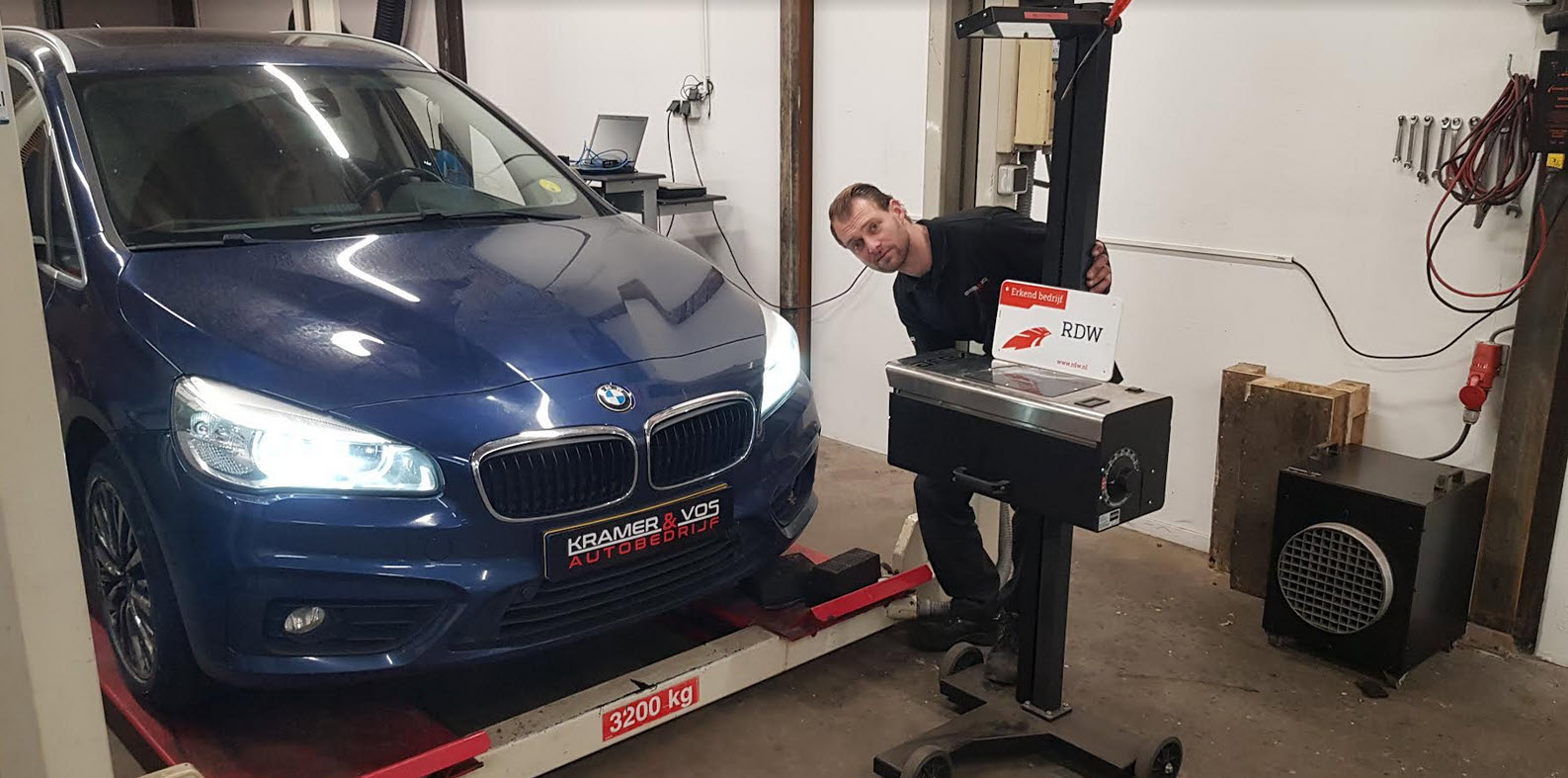 Wij zijn RDW gecertificeerd en BMW specialisten